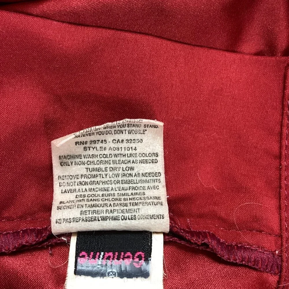 Volcom Board Shorts Swim Trunks Mens 30 Red #100P‎